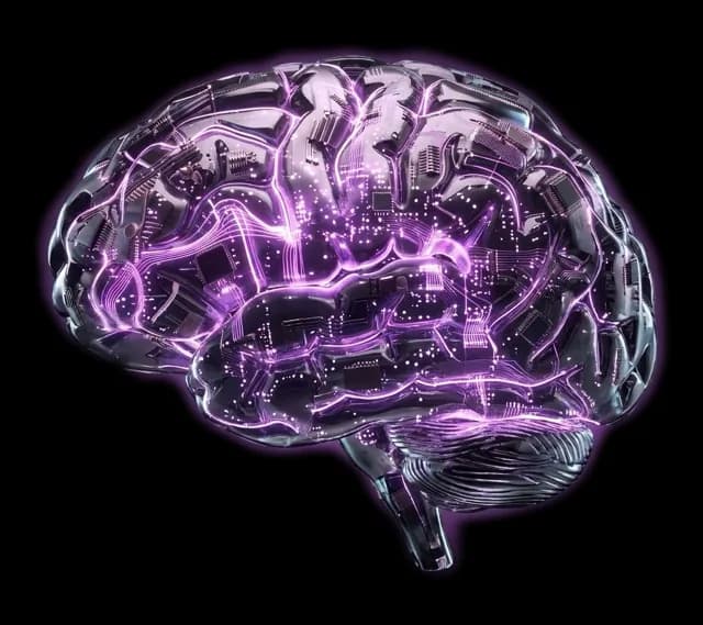 The Social Media Brain, lit in its own colour